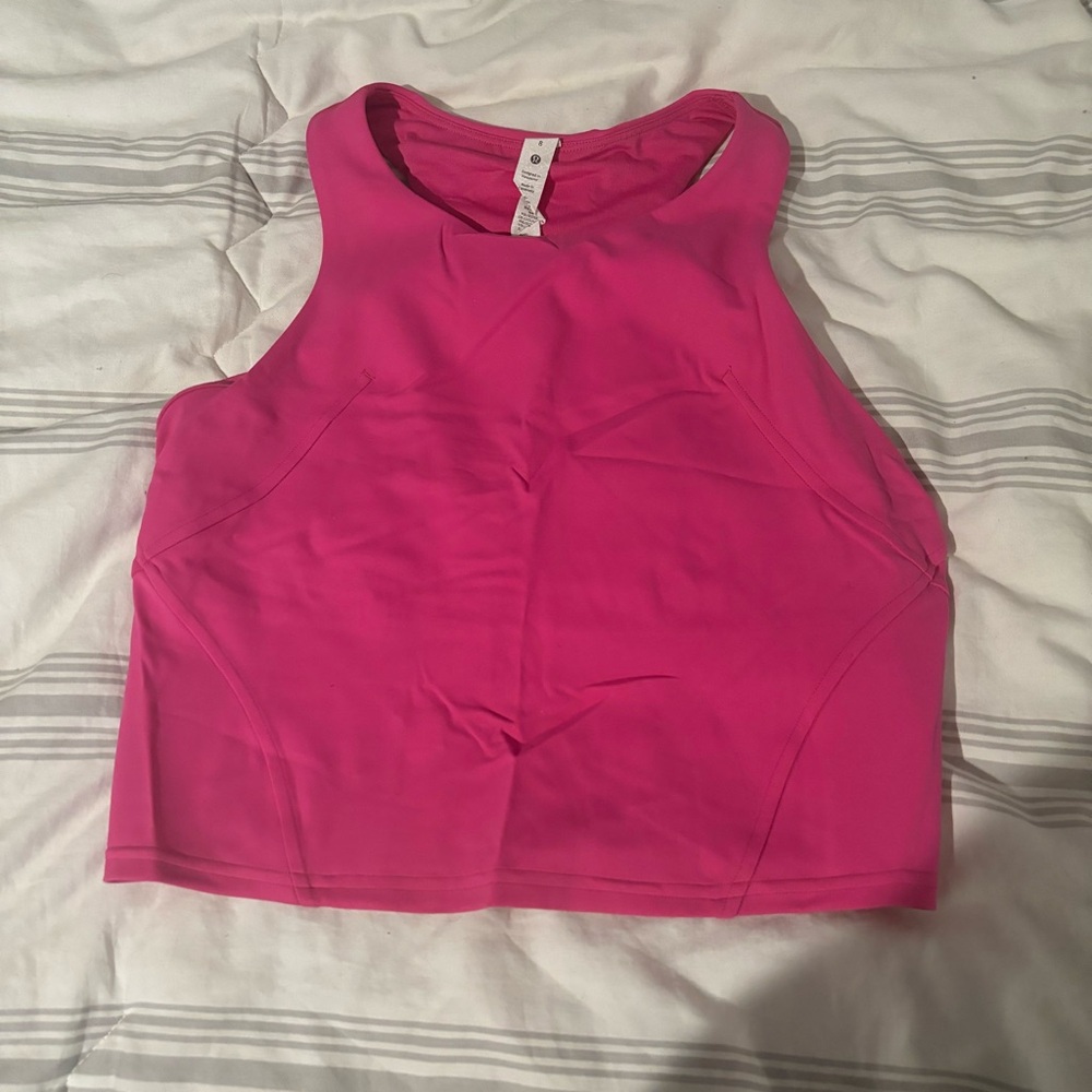 Lululemon cropped tank top
